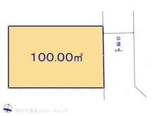 【千葉県/船橋市前原東】船橋市前原東5丁目 土地 区画図