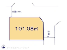 【千葉県/船橋市前原東】船橋市前原東5丁目 土地 区画図