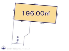 【千葉県/船橋市二和西】船橋市二和西5丁目 土地 区画図