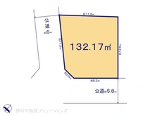 【千葉県/船橋市大穴南】船橋市大穴南1丁目 土地 区画図