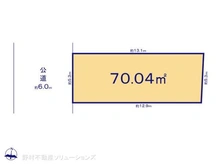 【東京都/江東区塩浜】江東区塩浜2丁目 土地 区画図