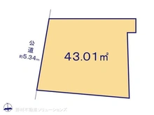 【東京都/板橋区大谷口北町】板橋区大谷口北町 土地 区画図