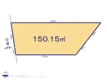 【東京都/町田市相原町】町田市相原町 土地 区画図