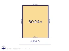 【神奈川県/相模原市中央区緑が丘】相模原市中央区緑が丘1丁目 土地 区画図