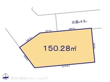 【東京都/町田市成瀬】町田市成瀬5丁目 土地 区画図