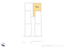 【神奈川県/大和市西鶴間】大和市西鶴間4丁目 土地 