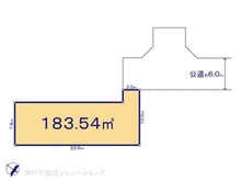 【東京都/町田市能ヶ谷】町田市能ヶ谷7丁目 土地 区画図