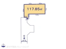 【神奈川県/座間市座間】座間市座間1丁目 土地 区画図