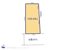【神奈川県/大和市福田】大和市福田5丁目 土地 区画図