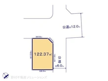 【東京都/町田市大蔵町】町田市大蔵町 土地 区画図