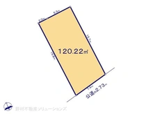 【神奈川県/相模原市南区上鶴間本町】相模原市南区上鶴間本町9丁目 土地 区画図