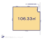 【神奈川県/相模原市南区上鶴間本町】相模原市南区上鶴間本町9丁目 土地 区画図