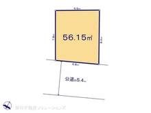 【神奈川県/相模原市南区東林間】相模原市南区東林間4丁目 土地 区画図