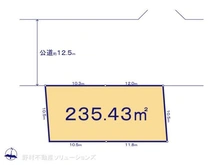 【東京都/町田市つくし野】町田市つくし野2丁目 土地 区画図