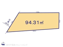 【神奈川県/相模原市南区上鶴間】相模原市南区上鶴間3丁目 土地 区画図