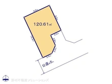 【神奈川県/相模原市中央区上溝】相模原市中央区上溝 土地 区画図