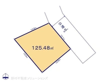 【神奈川県/相模原市中央区上溝】相模原市中央区上溝 土地 区画図