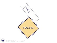 【神奈川県/相模原市中央区上溝】相模原市中央区上溝 土地 区画図