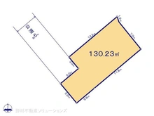 【神奈川県/相模原市中央区上溝】相模原市中央区上溝 土地 区画図