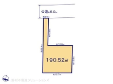 【神奈川県/相模原市中央区千代田】相模原市中央区千代田3丁目 土地 区画図