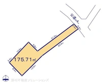 【神奈川県/大和市福田】大和市福田 土地 区画図