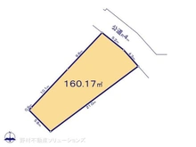 【神奈川県/大和市福田】大和市福田 土地 区画図