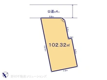【神奈川県/相模原市中央区すすきの町】相模原市中央区すすきの町 土地 区画図