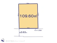 【神奈川県/相模原市南区東林間】相模原市南区東林間7丁目 土地 区画図