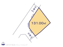 【神奈川県/相模原市南区東大沼】相模原市南区東大沼4丁目 土地 区画図