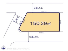 【神奈川県/座間市南栗原】座間市南栗原4丁目 土地 区画図
