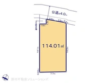 【神奈川県/相模原市南区上鶴間】相模原市南区上鶴間2丁目 土地 区画図