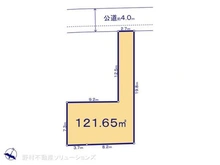 【神奈川県/相模原市南区上鶴間】相模原市南区上鶴間2丁目 土地 区画図