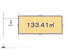 【神奈川県/大和市渋谷】大和市渋谷5丁目 土地 区画図