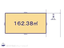 【神奈川県/大和市渋谷】大和市渋谷5丁目 土地 区画図