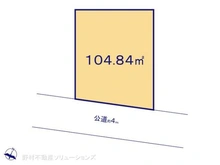 【神奈川県/相模原市南区東林間】相模原市南区東林間6丁目 土地 区画図