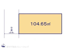 【神奈川県/座間市緑ケ丘】座間市緑ケ丘5丁目 土地 区画図