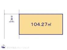 【神奈川県/座間市緑ケ丘】座間市緑ケ丘5丁目 土地 区画図