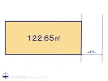 【神奈川県/座間市東原】座間市東原3丁目 土地 区画図