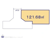 【神奈川県/座間市東原】座間市東原3丁目 土地 区画図