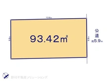 【神奈川県/相模原市中央区横山】相模原市中央区横山3丁目 土地 区画図