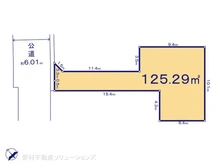 【東京都/町田市三輪町】町田市三輪町 土地 区画図