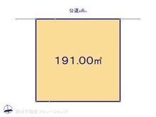 【東京都/町田市薬師台】町田市薬師台1丁目 土地 区画図