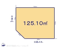 【神奈川県/大和市上和田】大和市上和田 土地 区画図