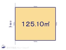 【神奈川県/大和市上和田】大和市上和田 土地 区画図