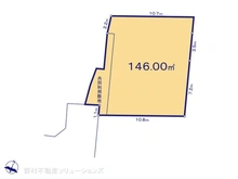 【神奈川県/座間市ひばりが丘】座間市ひばりが丘5丁目 土地 区画図