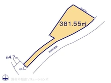 【神奈川県/座間市南栗原】座間市南栗原3丁目 土地 区画図