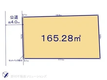 【神奈川県/相模原市南区相模大野】相模原市南区相模大野5丁目 土地 区画図
