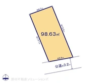 【神奈川県/相模原市中央区上溝】相模原市中央区上溝7丁目 土地 区画図