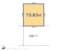 【神奈川県/横浜市南区共進町】横浜市南区共進町3丁目 土地 区画図