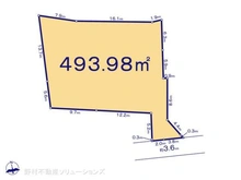 【神奈川県/横浜市西区東久保町】横浜市西区東久保町 土地 区画図